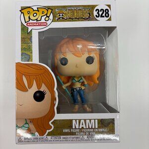 Funko Pop Animation One Piece Nami #328 Box Damage